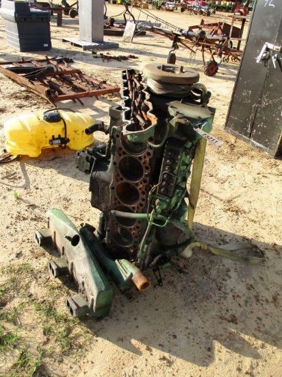 ABSOLUTE JOHN DEERE 6 CYL DIESEL ENGINE SALVAGE