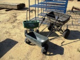 2- PUSH AND 1- PULL TYPE FERTILIZER SPREADERS
