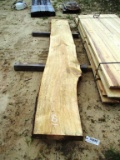 4IN THICK X 12FT ROUGH SAWN PINE LUMBER SLAB
