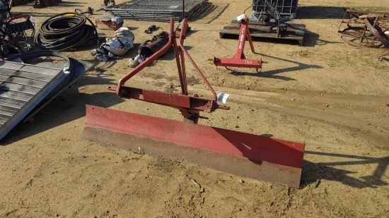 GRADER BLADE, 3 PT. HITCH, 6'