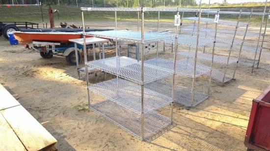 STAINLESS STEEL SHELVING,