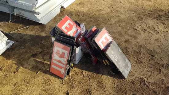 22 EXIT SIGNS