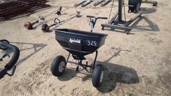 AGRI-FAB PUSH TYPE FERTILIZER SPREADER