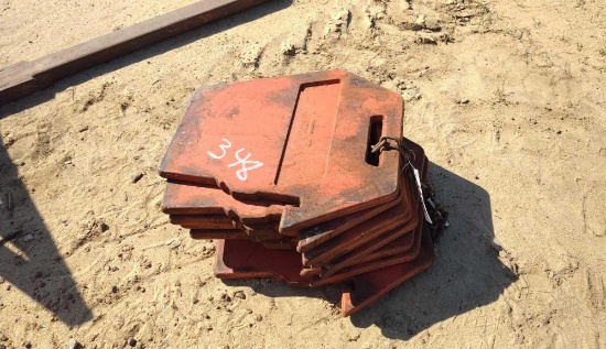 8 - INTERNATIONAL TRACTOR WEIGHTS