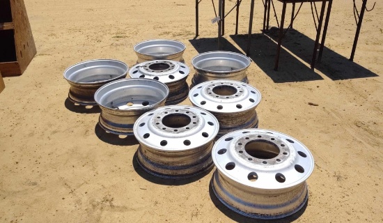 8 - 24.5 ALUMINUM TRUCK WHEELS