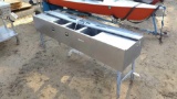 1 - 3 - BAY ALUMINUM SINK