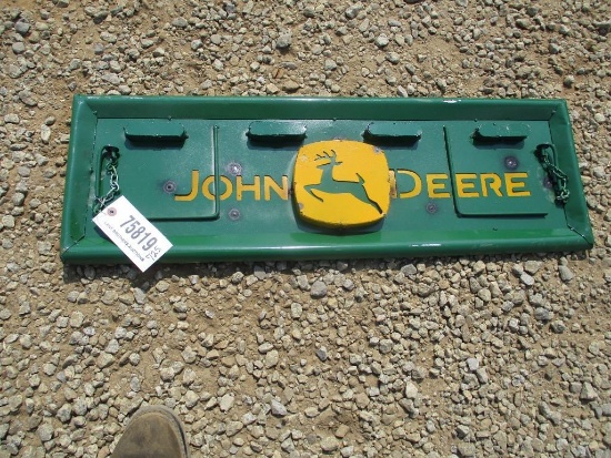 JOHN DEERE METAL SIGN