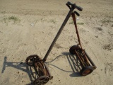 2 ANTIQUE REEL MOWERS