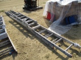 2 - ALUMINUM LADDERS