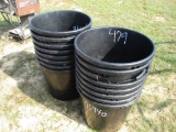 16 - 200 LB CAPACITY PLASTIC TUBS