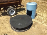 TWO COW FEEDERS