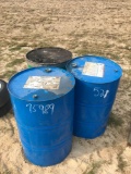 3 - 55 GALLON DRUMS (METAL)