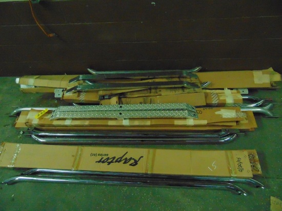 LOT OF 15 TRUCK BODY RAILS,