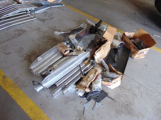 LOT OF MISC. BRUSH GUARD PARTS
