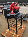 MILWAUKEE 14IN CHOP SAW AND STAND