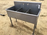 3 COMPARTMENT S.S. SINK