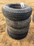 4 MOBILE HOME TIRES