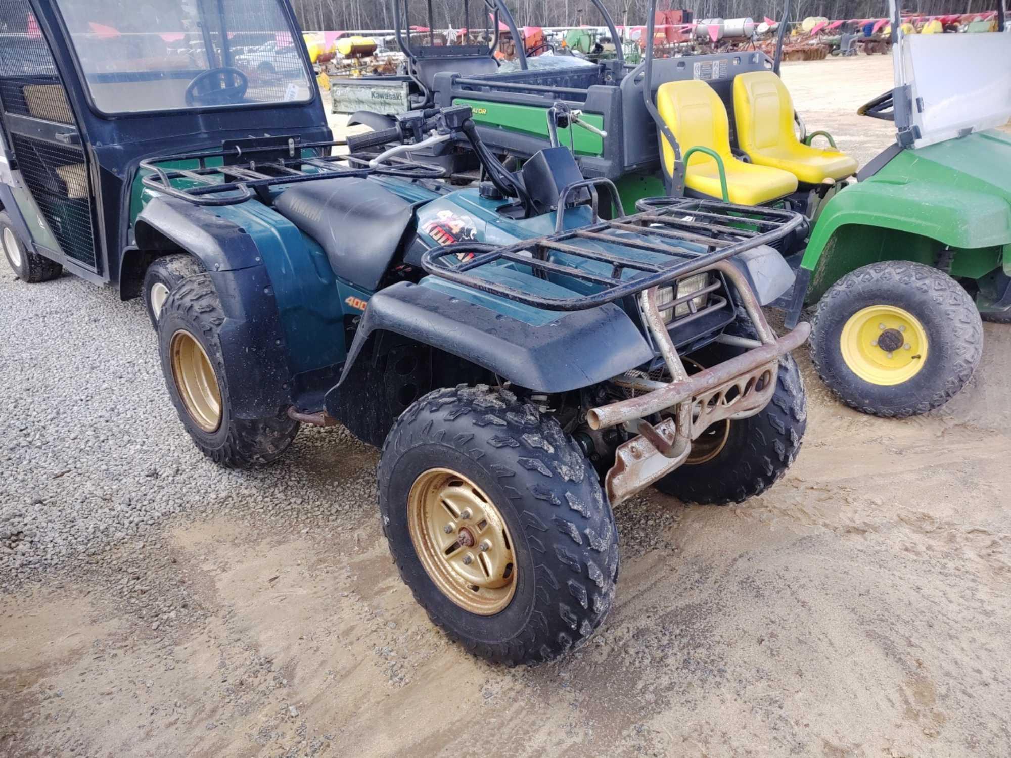 1231 - YAMAHA KODIAK 400 4X4 4-WHEELER, | Proxibid