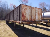 1079 - FLAT BED TRAILER, 8'X40'