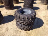 ABSOLUTE - 2 - NEW 25 X 11.00 - 12 NHS TIRES