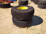 2 - NEW 36X13.50-15 TURF TIRES,