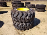 2 - NEW 15X19.5 R4 TIRES,