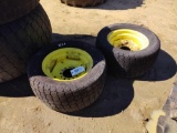 2 - 27/12LLX15 TURF TIRES,