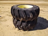 2 - NEW 17.5L - 24 R4 TRACTOR TIRES,