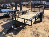 NEW 5' X 10' GATE TRAILER,