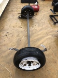 7' BOAT TRAILER AXLE,