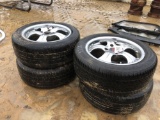 402 - 4 - 205/55 R16 TIRES & RIMS