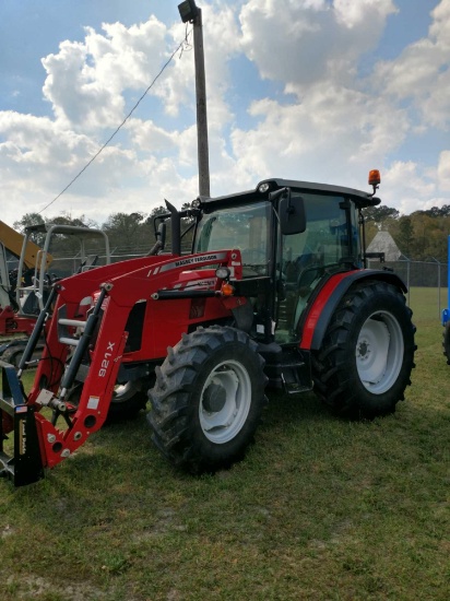 2018 MF 4710 4WD CAB TRACTOR