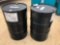 2541 - 2- 55 GALLON METAL DRUMS