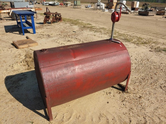 100 GALLON FUEL TANK AND HAND PUMP