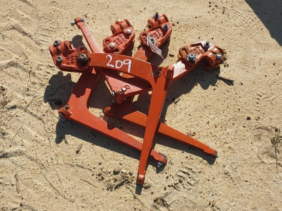 4 CULTIVATOR PLOW FEET WITH PORKEHOP