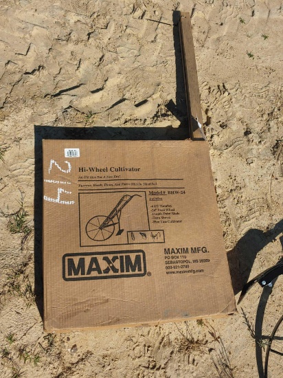 NEW MAXIM HI WHEEL PUSH PLOW