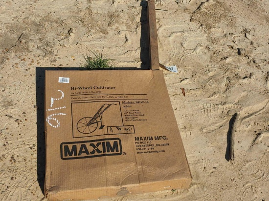 NEW MAXIM HI WHEEL PUSH PLOW