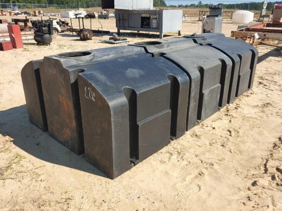 3 - 250 GALLON POLY WATER TANKS