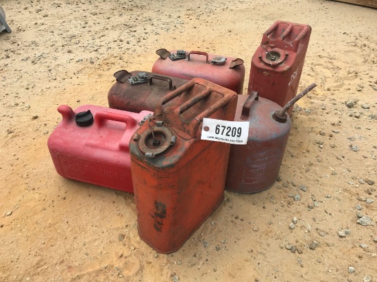 5 GAS TANKS