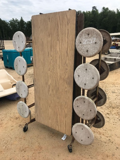 2527 - FOLDING PICNIC TABLE
