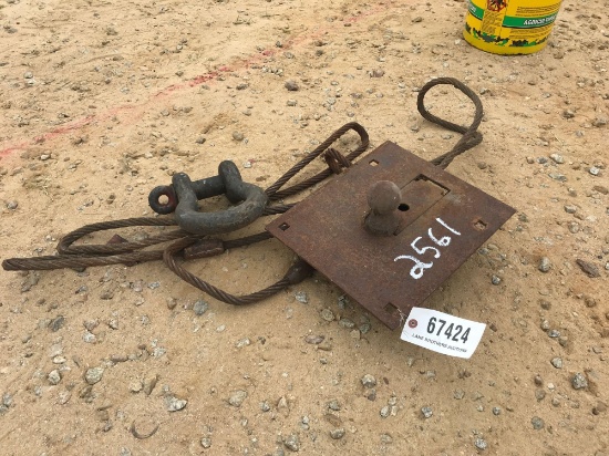CHOCKER, CLEVIS AND HITCH