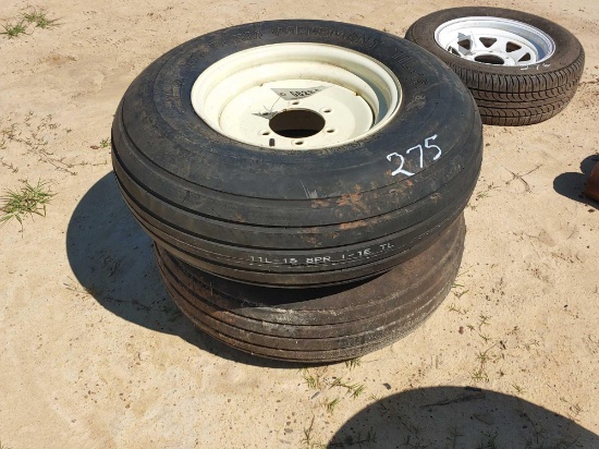 2- 11L-15 8 PLY IMPLEMENT TIRES AND WHEELS