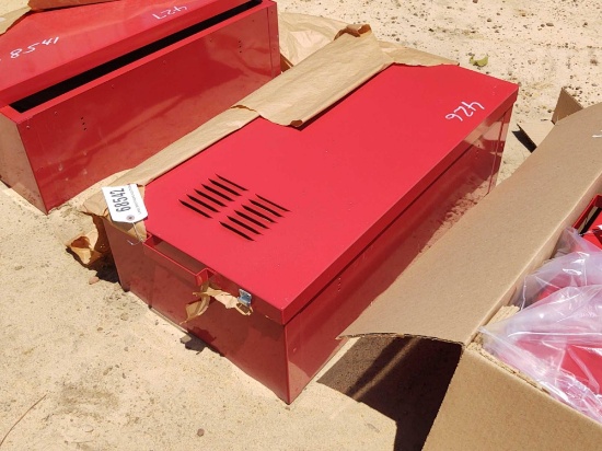 NEW METAL BOX 30IN X 16IN X 10IN WITH LID