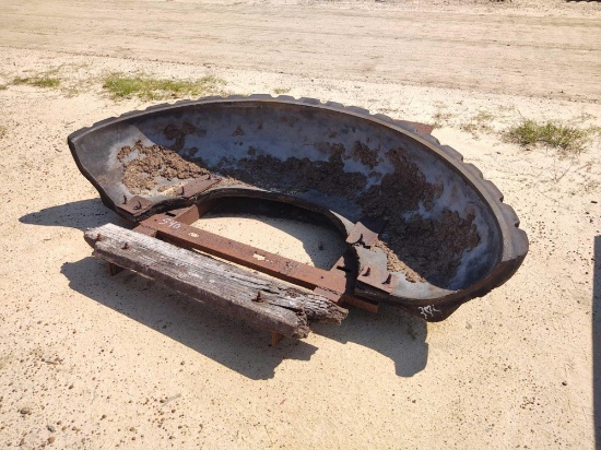 SKID STEER MOUNT SCRAPER