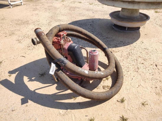 HOME LITE PUMP AND 3IN PIPE