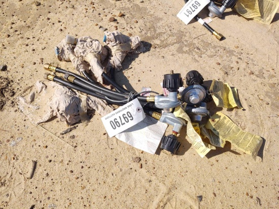 8 NEW 16IN GAS LINES WITH REGULATORS
