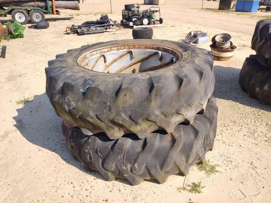 18 4 38 DUAL WHEELS & RIM FOR FERGUSON TRACTOR