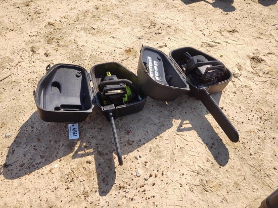 2 POULAN CHAIN SAWS