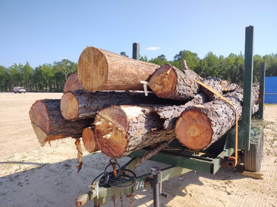 8 PINE LOGS