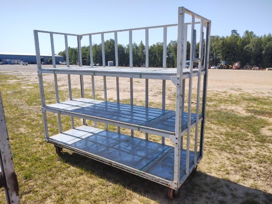 729B- ROLLING SHELVING 30IN X 84IN